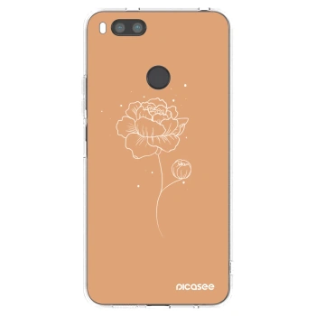 Ovitek za Xiaomi Mi A1 Global - Peonies