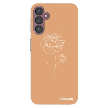 Picasee silikonski prozorni ovitek za Samsung Galaxy A05s A057G - Peonies