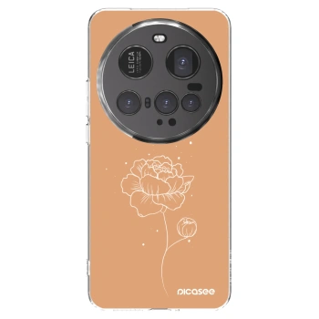 Picasee silikonski prozorni ovitek za Xiaomi 15 Ultra - Peonies