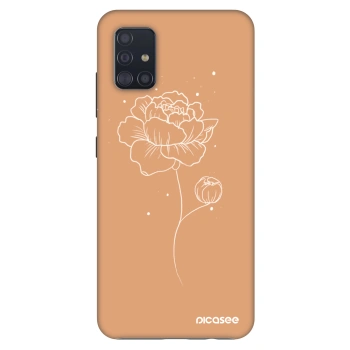 Ovitek za Samsung Galaxy A51 A515F - Peonies