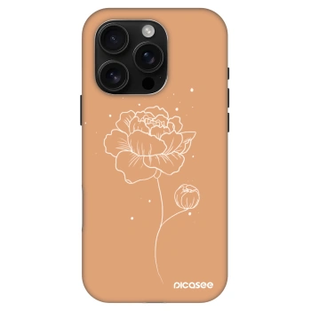 Picasee Fashion Case MagSafe za Apple iPhone 16 Pro - Peonies
