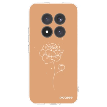 Picasee silikonski prozorni ovitek za Xiaomi Redmi Note 15 Pro+ - Peonies