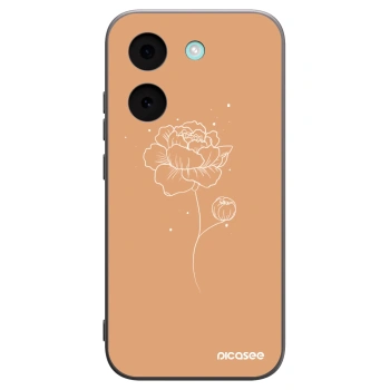 Picasee silikonski črni ovitek za Xiaomi Poco X8 Pro - Peonies