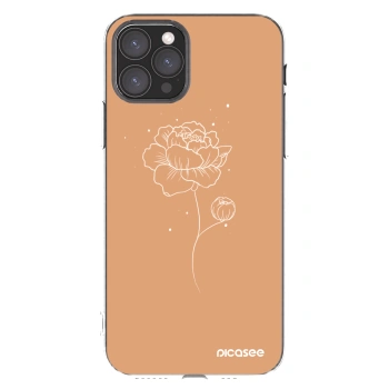 Picasee silikonski prozorni ovitek za Apple iPhone 11 Pro - Peonies