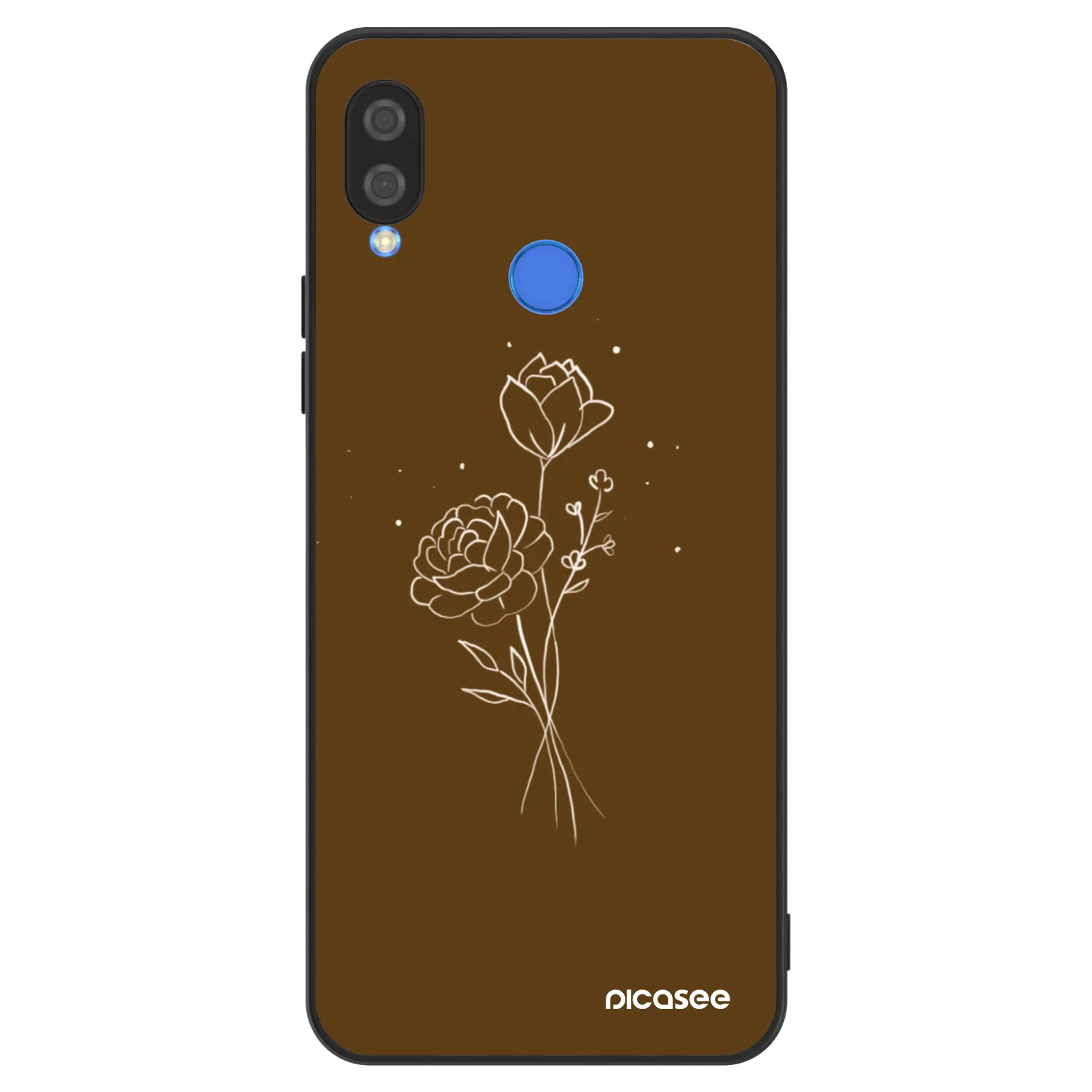 Picasee ULTIMATE CASE za Huawei Nova 3 - Brown flowers