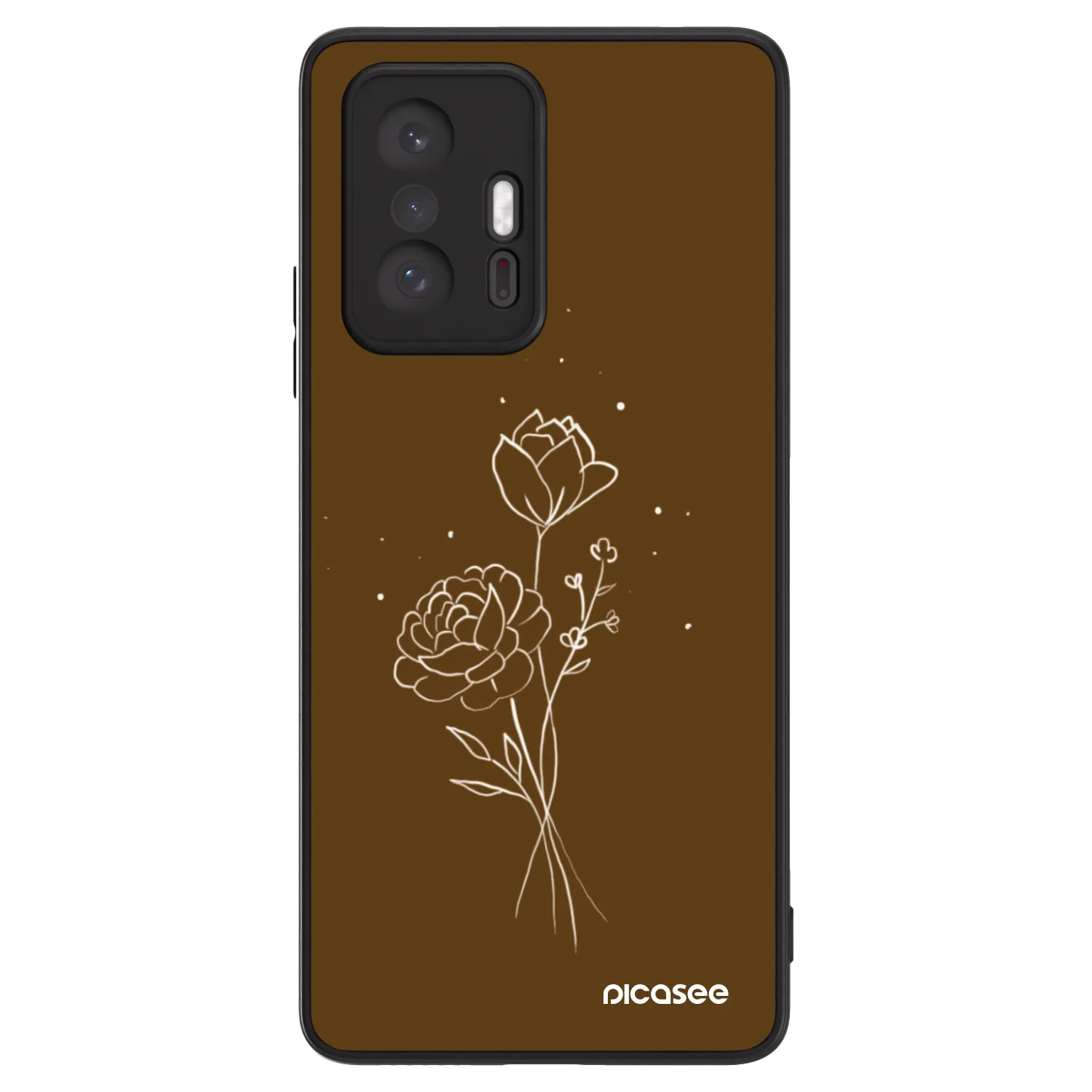 Picasee ULTIMATE CASE za Xiaomi 11T Pro - Brown flowers