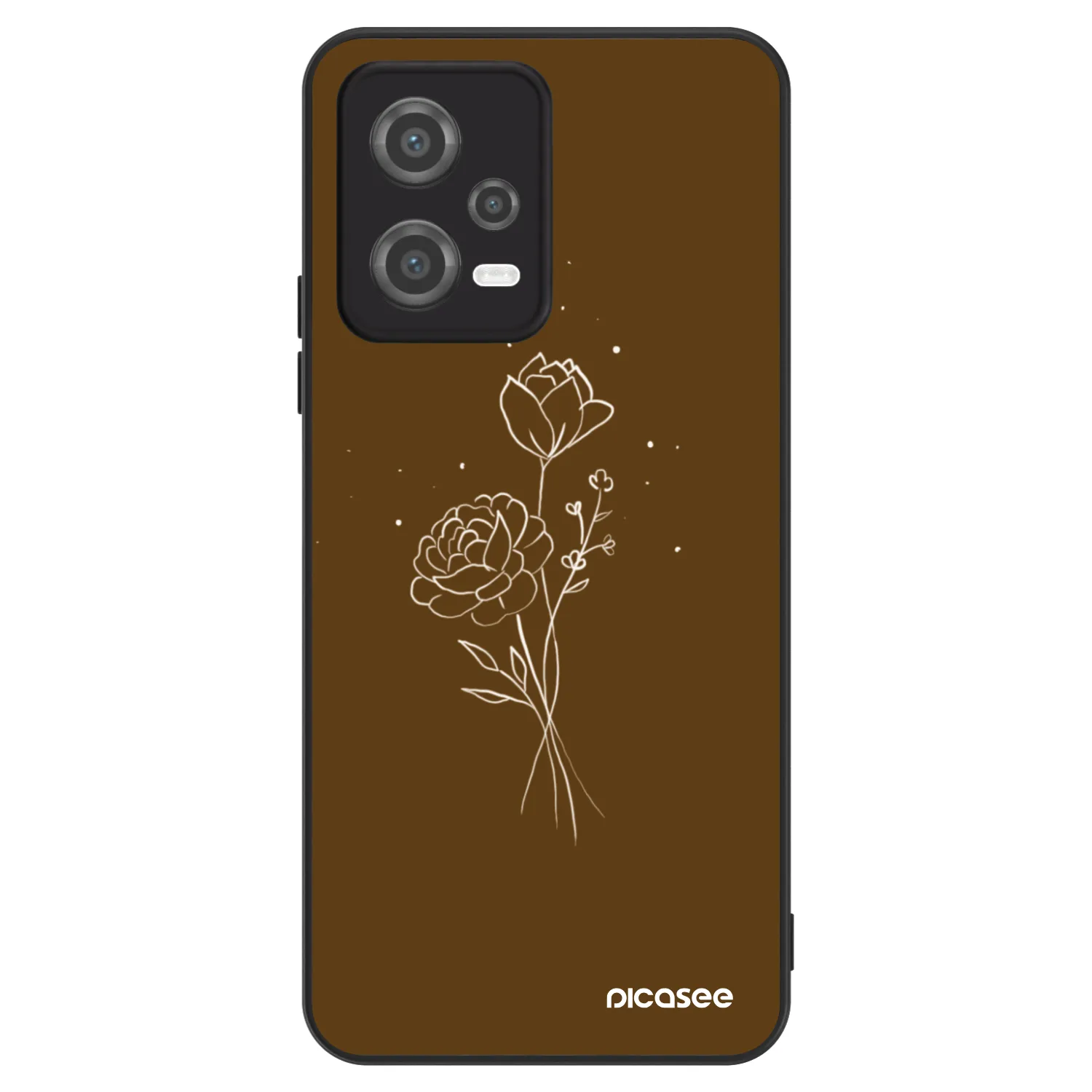 Picasee ULTIMATE CASE za Xiaomi Poco X5 - Brown flowers