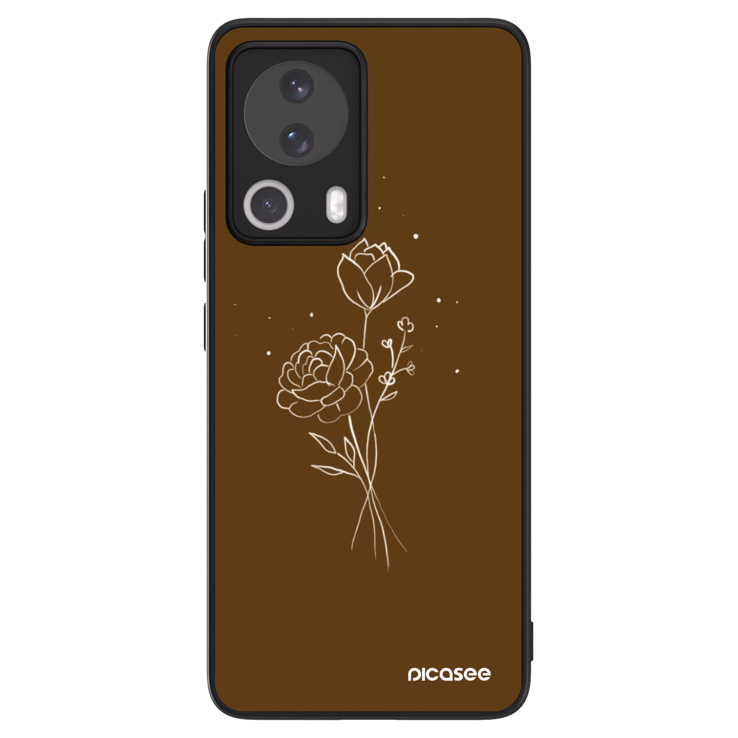 Picasee ULTIMATE CASE za Xiaomi 13 Lite - Brown flowers