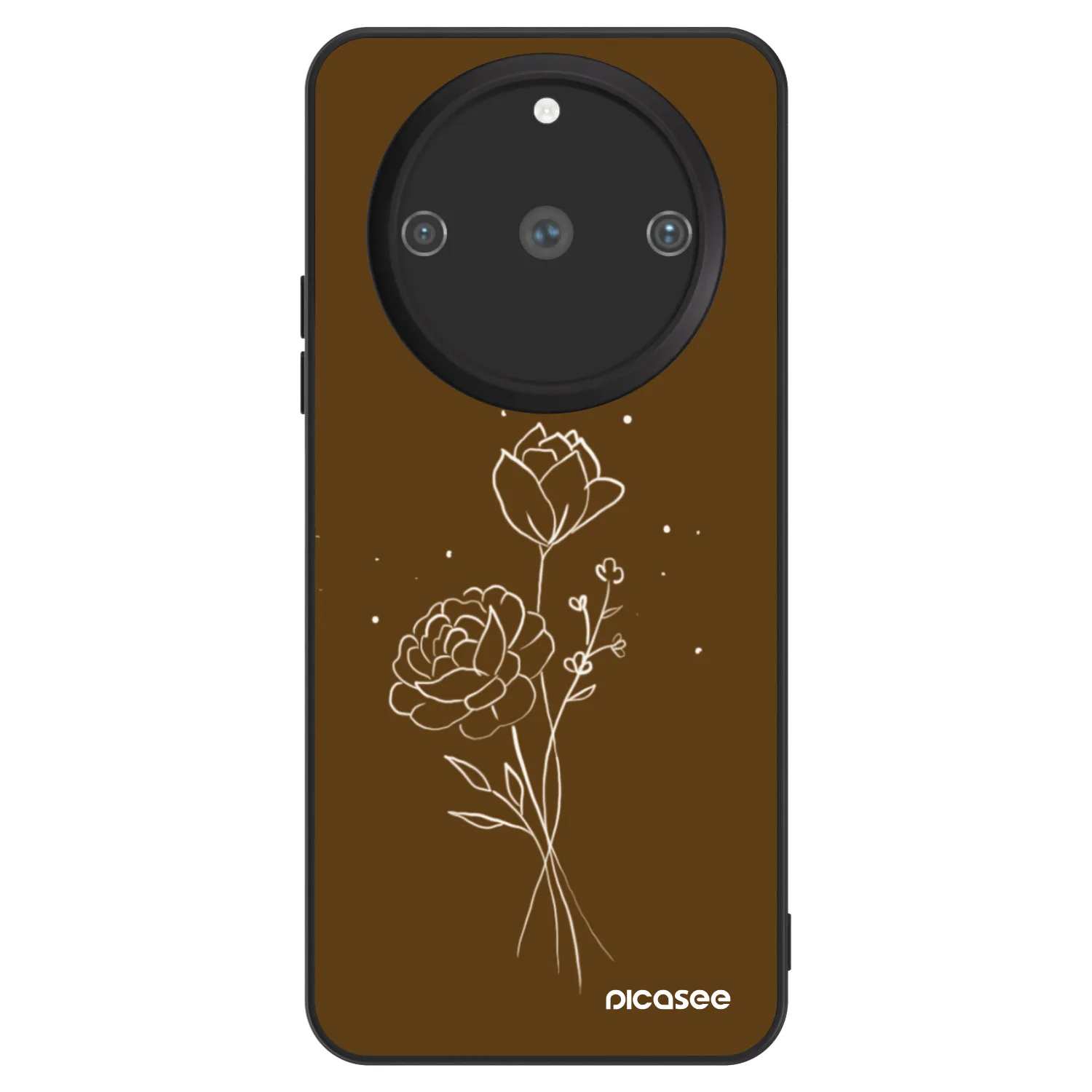 Picasee ULTIMATE CASE za Realme 11 Pro+ - Brown flowers