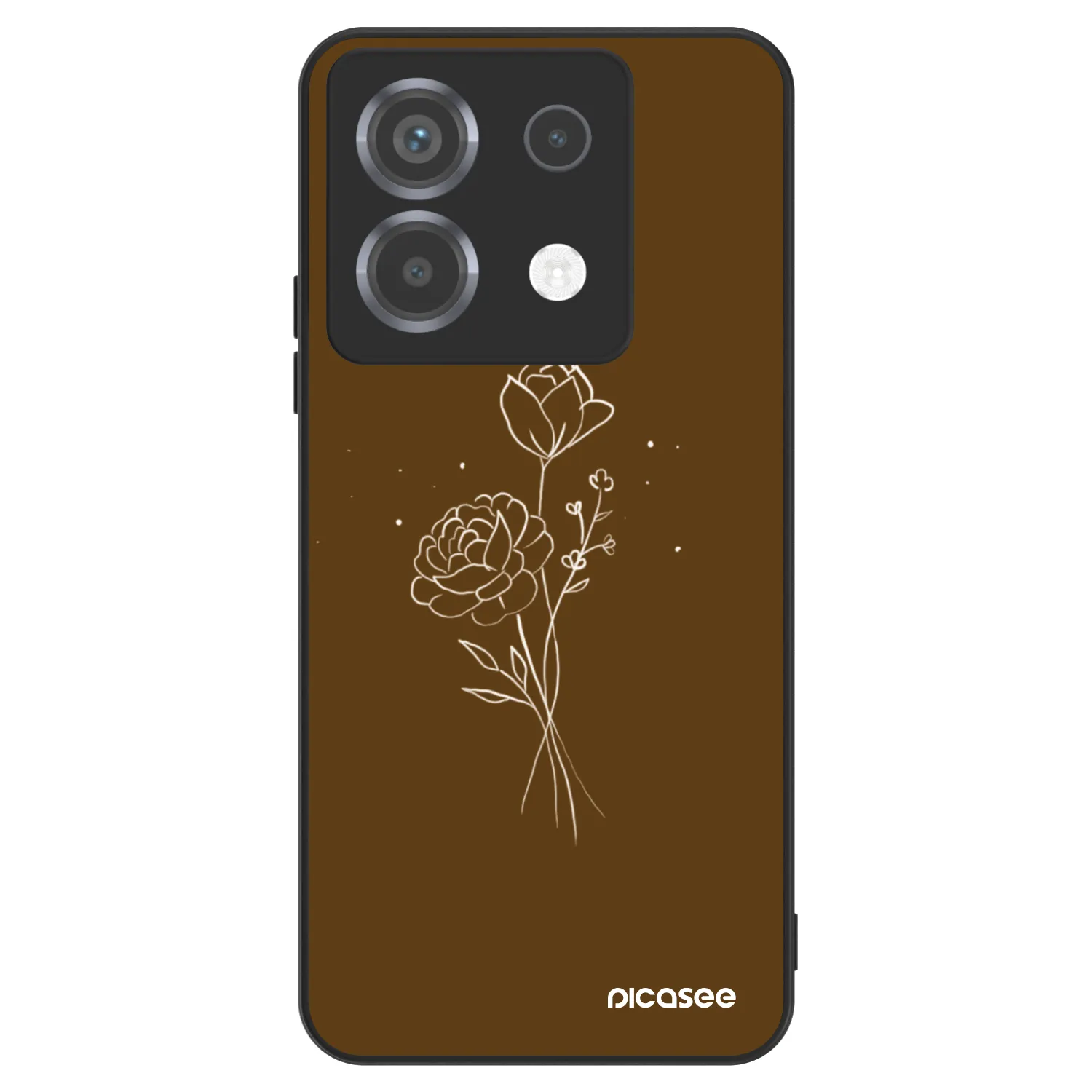 Picasee ULTIMATE CASE za Xiaomi Poco X6 - Brown flowers