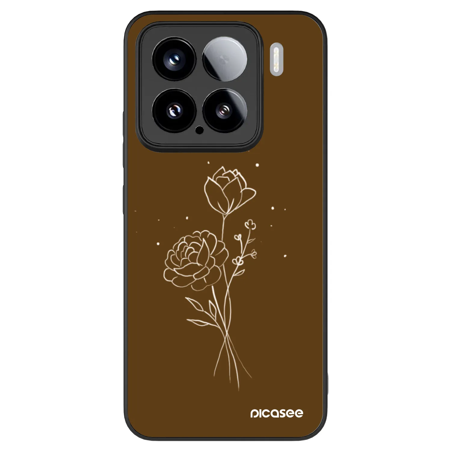 Picasee ULTIMATE CASE za Xiaomi 15 - Brown flowers