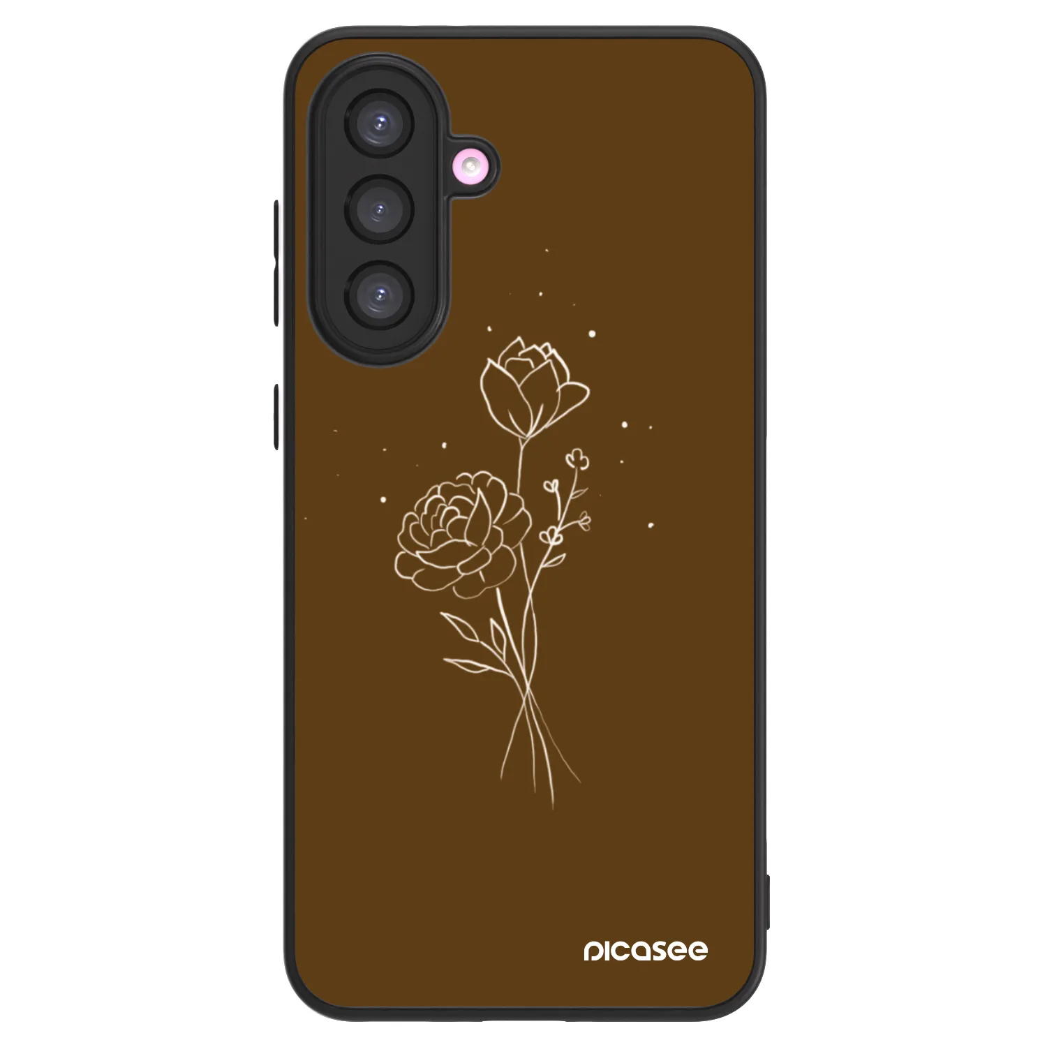 Picasee ULTIMATE CASE za Samsung Galaxy A56 5G A566B - Brown flowers