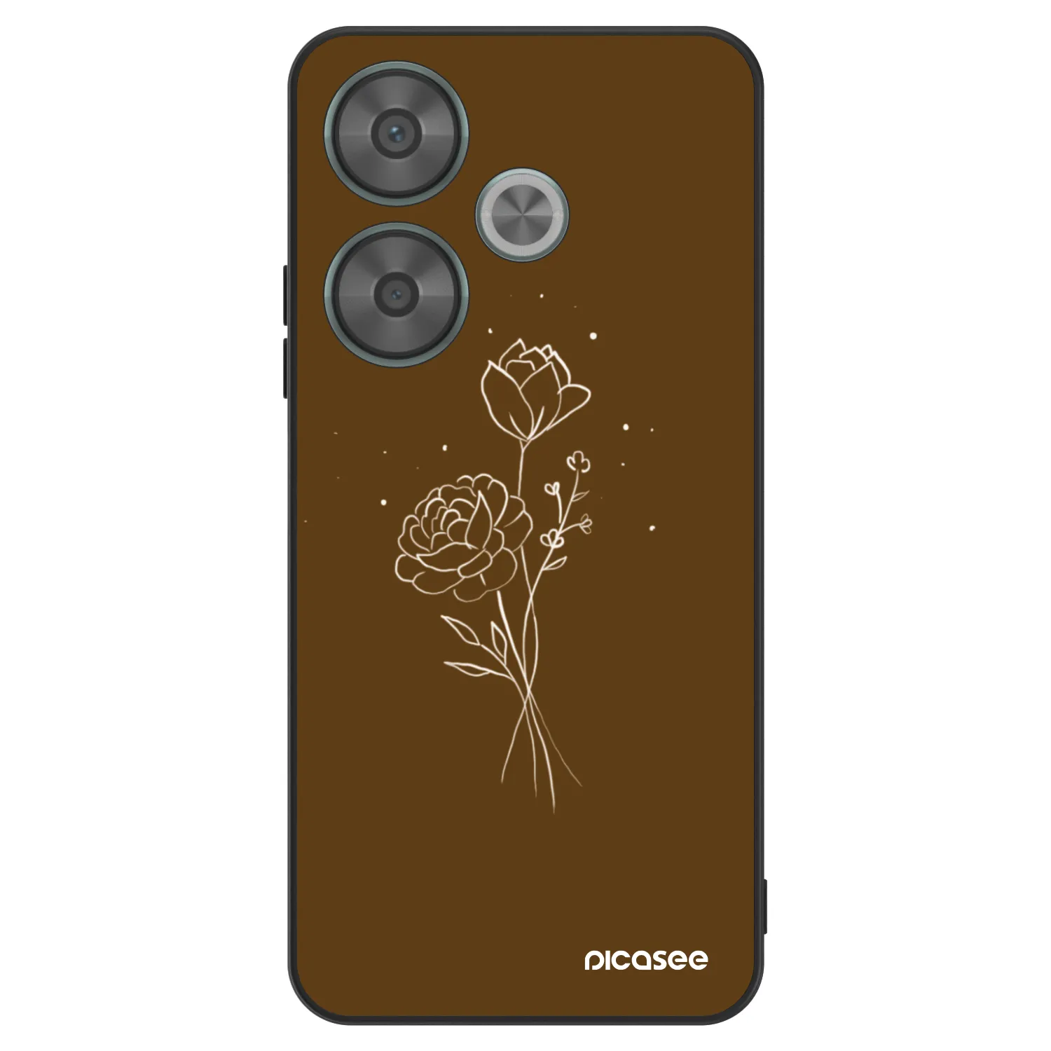 Picasee ULTIMATE CASE za Xiaomi Poco F6 - Brown flowers