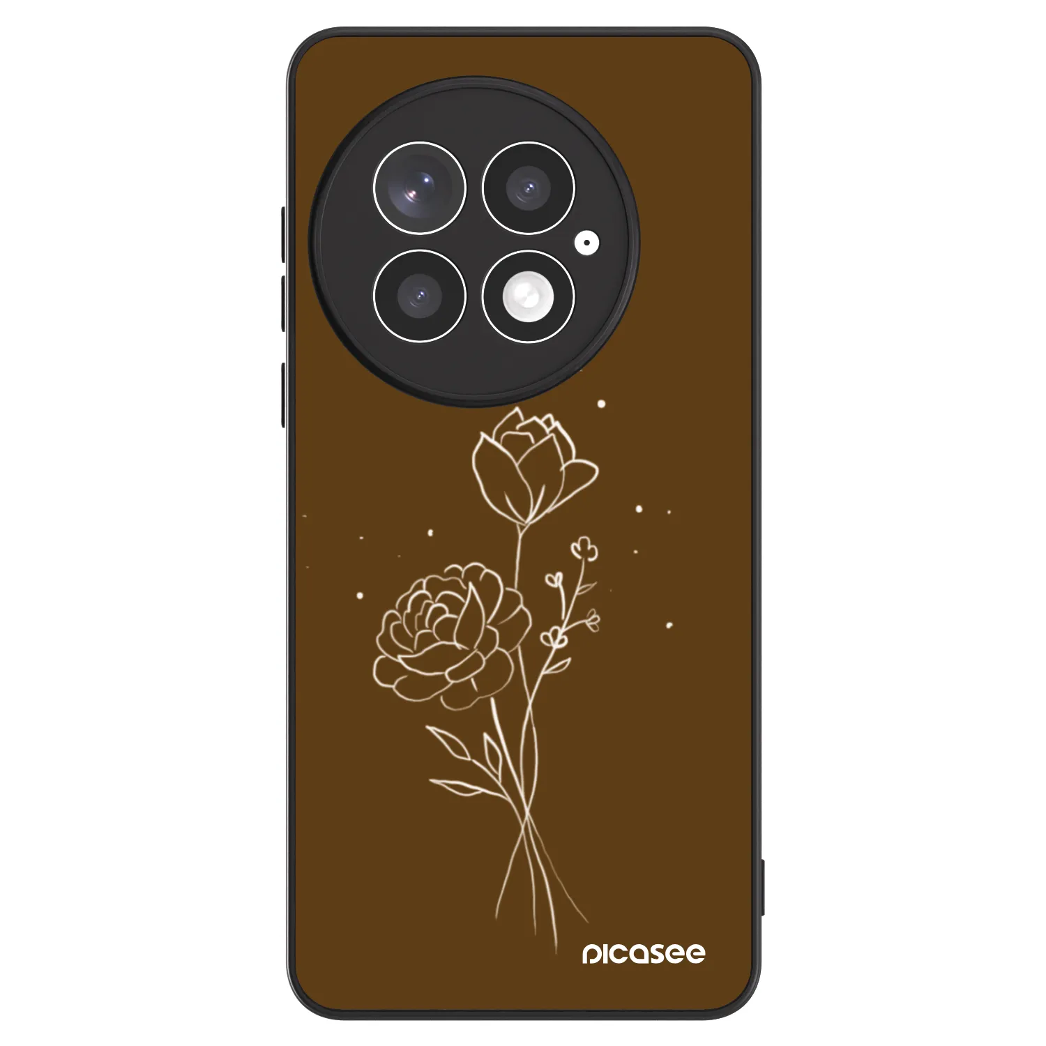 Picasee ULTIMATE CASE za OnePlus 13 5G - Brown flowers