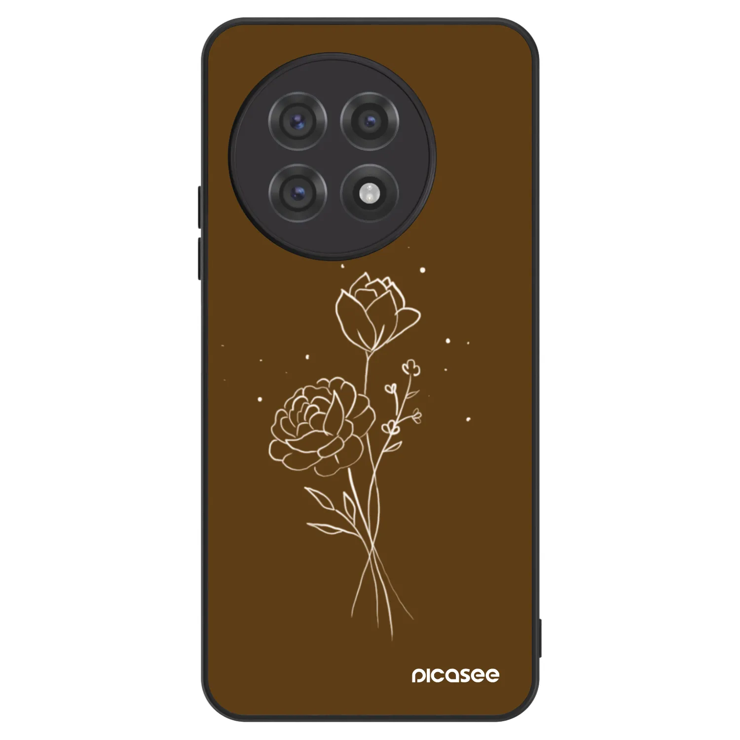 Picasee ULTIMATE CASE za OnePlus 13R 5G - Brown flowers