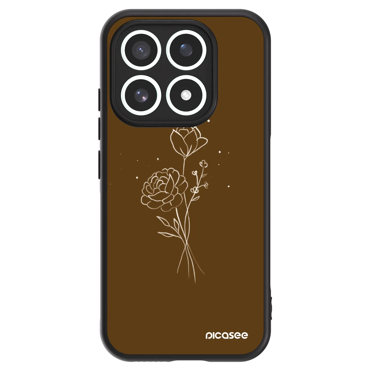 Picasee ULTIMATE CASE za Xiaomi 17 - Brown flowers