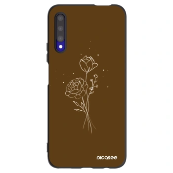 Ovitek za Honor 9X Pro - Brown flowers