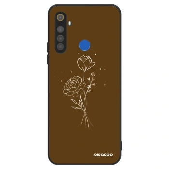 Ovitek za Realme 5 - Brown flowers
