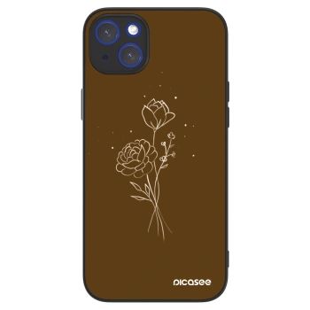 Picasee ULTIMATE CASE za Apple iPhone 14 Plus - Brown flowers