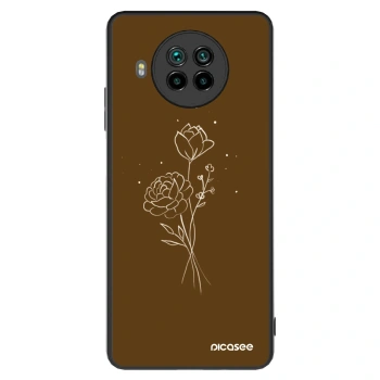 Ovitek za Xiaomi Mi 10T Lite - Brown flowers