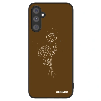 Ovitek za Samsung Galaxy A05s A057G - Brown flowers