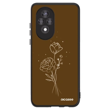 Ovitek za Honor 200 5G - Brown flowers