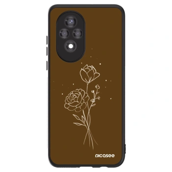 Ovitek za Honor 200 Pro 5G - Brown flowers