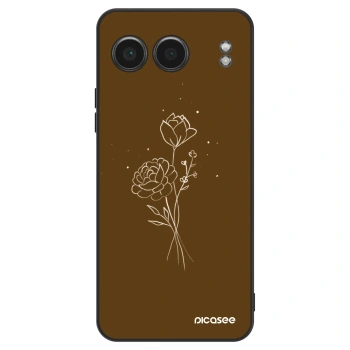 Ovitek za OnePlus Nord 4 - Brown flowers