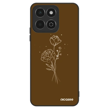 Ovitek za Honor 200 Smart 5G - Brown flowers