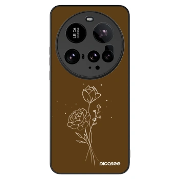Picasee ULTIMATE CASE za Xiaomi 15 Ultra - Brown flowers