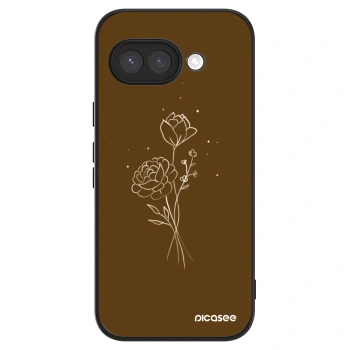 Ovitek za Google Pixel 9a - Brown flowers