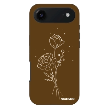 Ovitek za Apple iPhone Air - Brown flowers