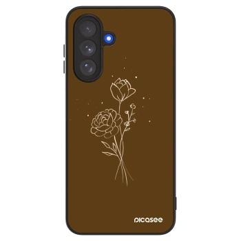 Picasee ULTIMATE CASE za Samsung Galaxy A17 5G - Brown flowers