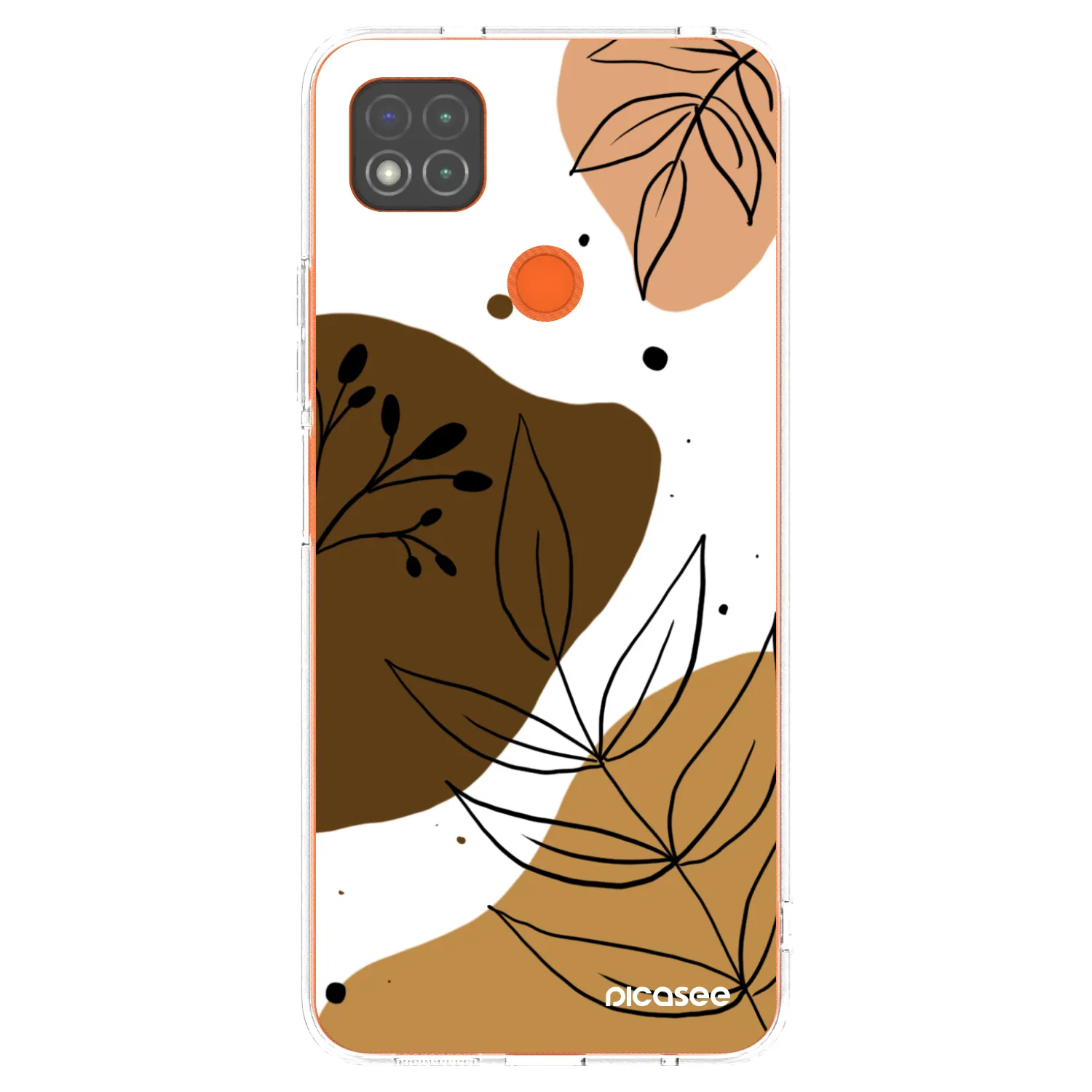 Picasee silikonski prozorni ovitek za Xiaomi Redmi 9C - Boho style