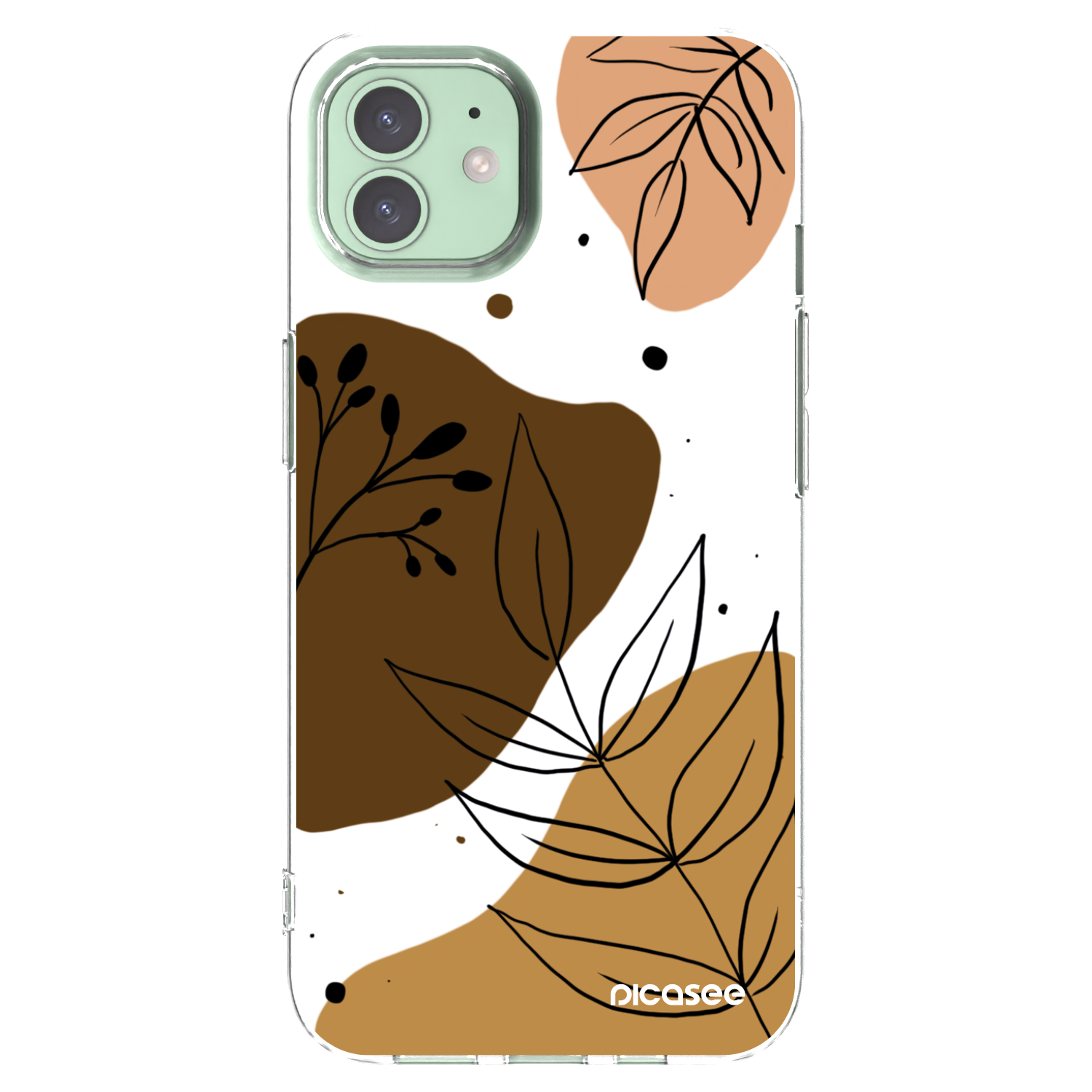 Picasee silikonski prozorni ovitek za Apple iPhone 12 Pro - Boho style