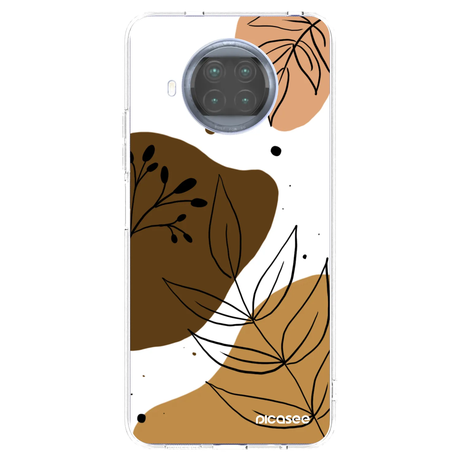 Picasee silikonski prozorni ovitek za Xiaomi Mi 10T Lite - Boho style