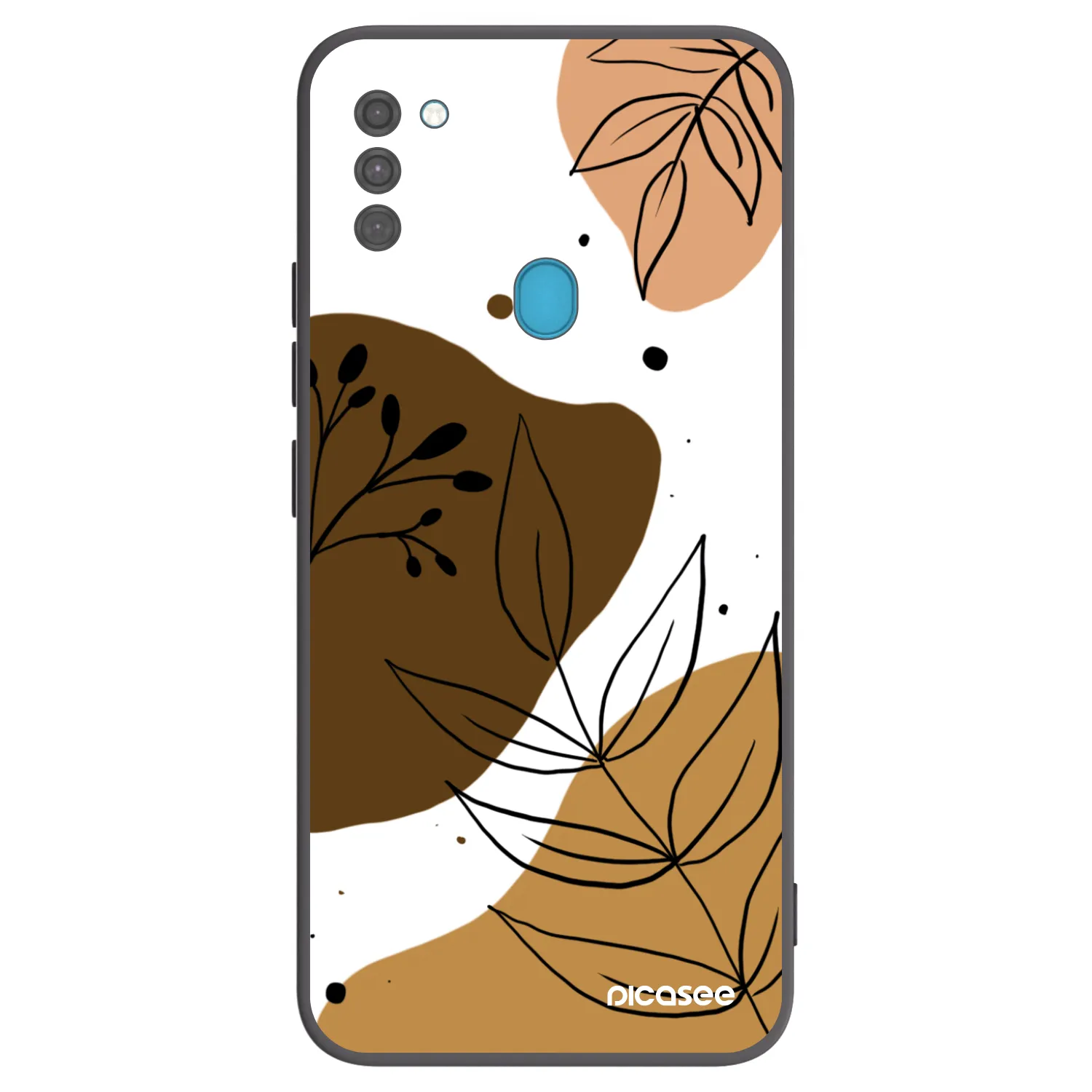 Picasee silikonski črni ovitek za Samsung Galaxy M11 - Boho style