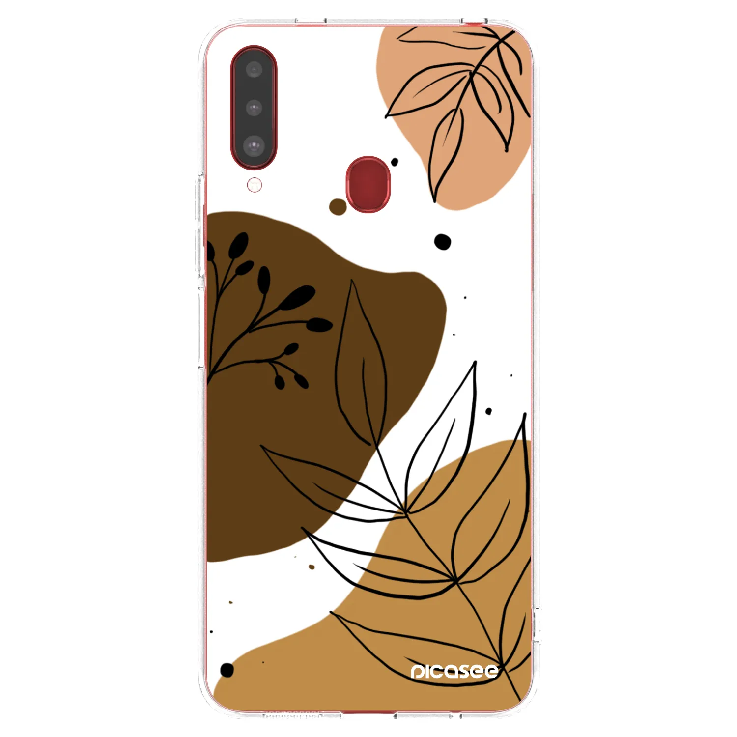 Picasee silikonski prozorni ovitek za Samsung Galaxy A20s - Boho style