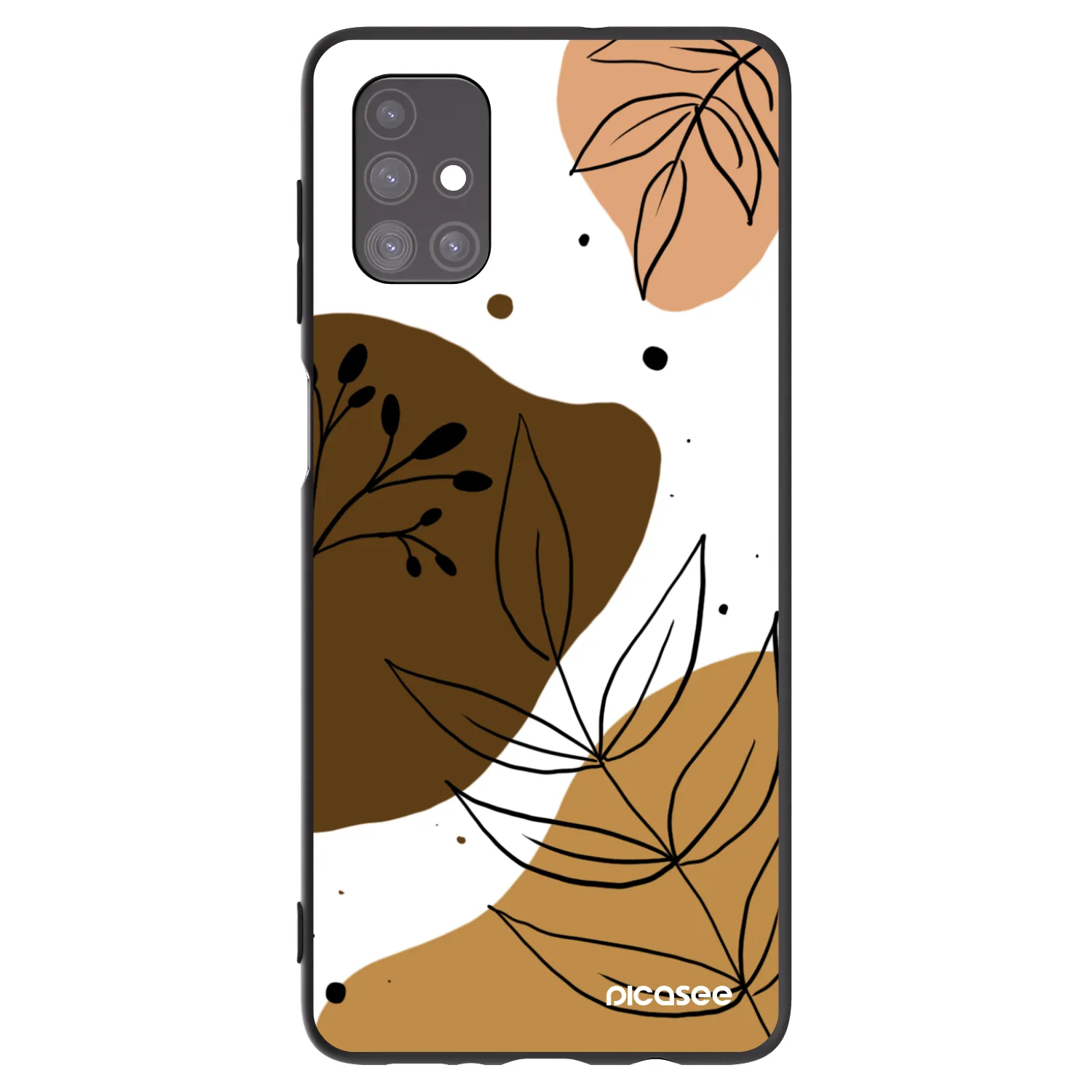 Picasee silikonski črni ovitek za Samsung Galaxy M51 M515F - Boho style