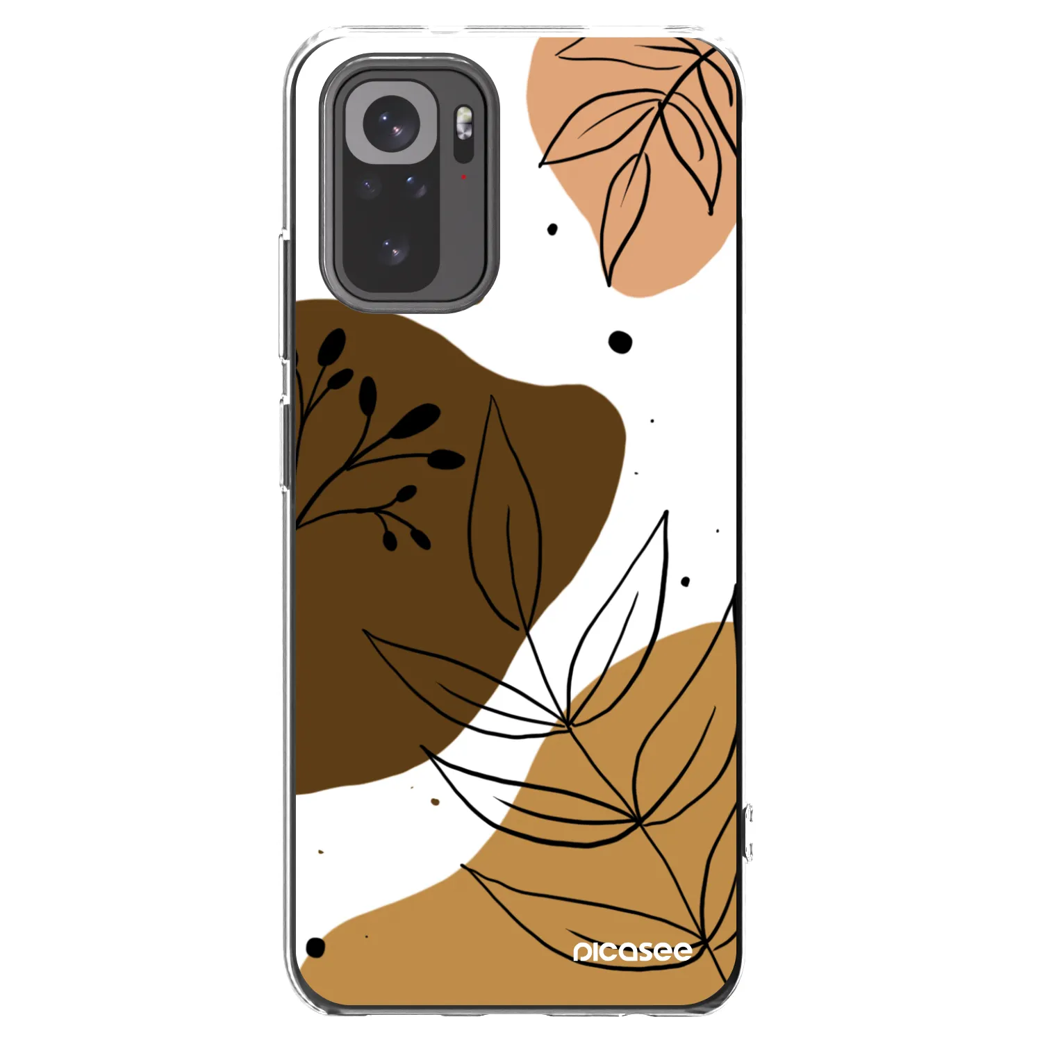 Picasee silikonski prozorni ovitek za Xiaomi Redmi Note 10 - Boho style