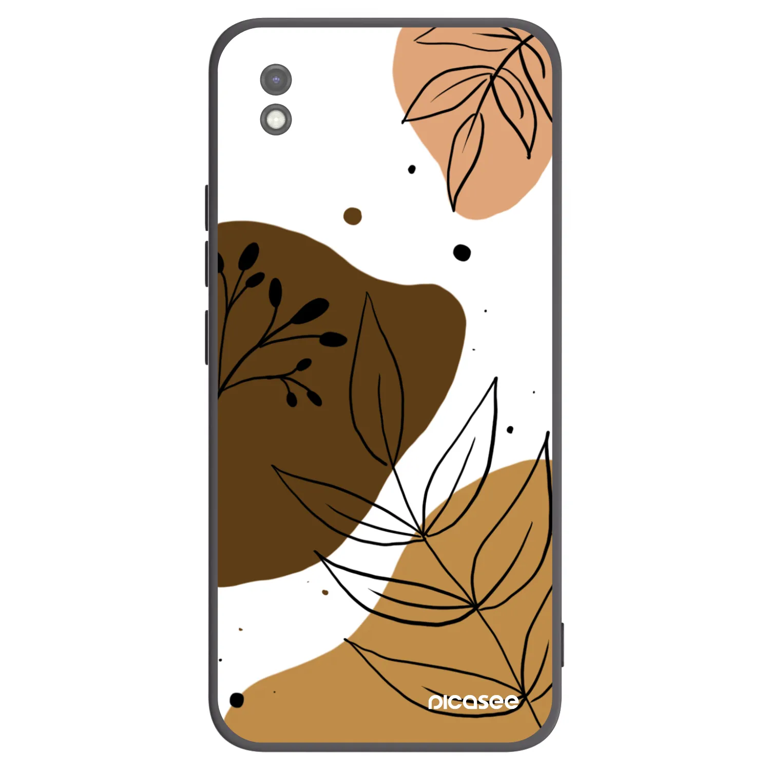 Picasee silikonski črni ovitek za Xiaomi Redmi 9AT - Boho style