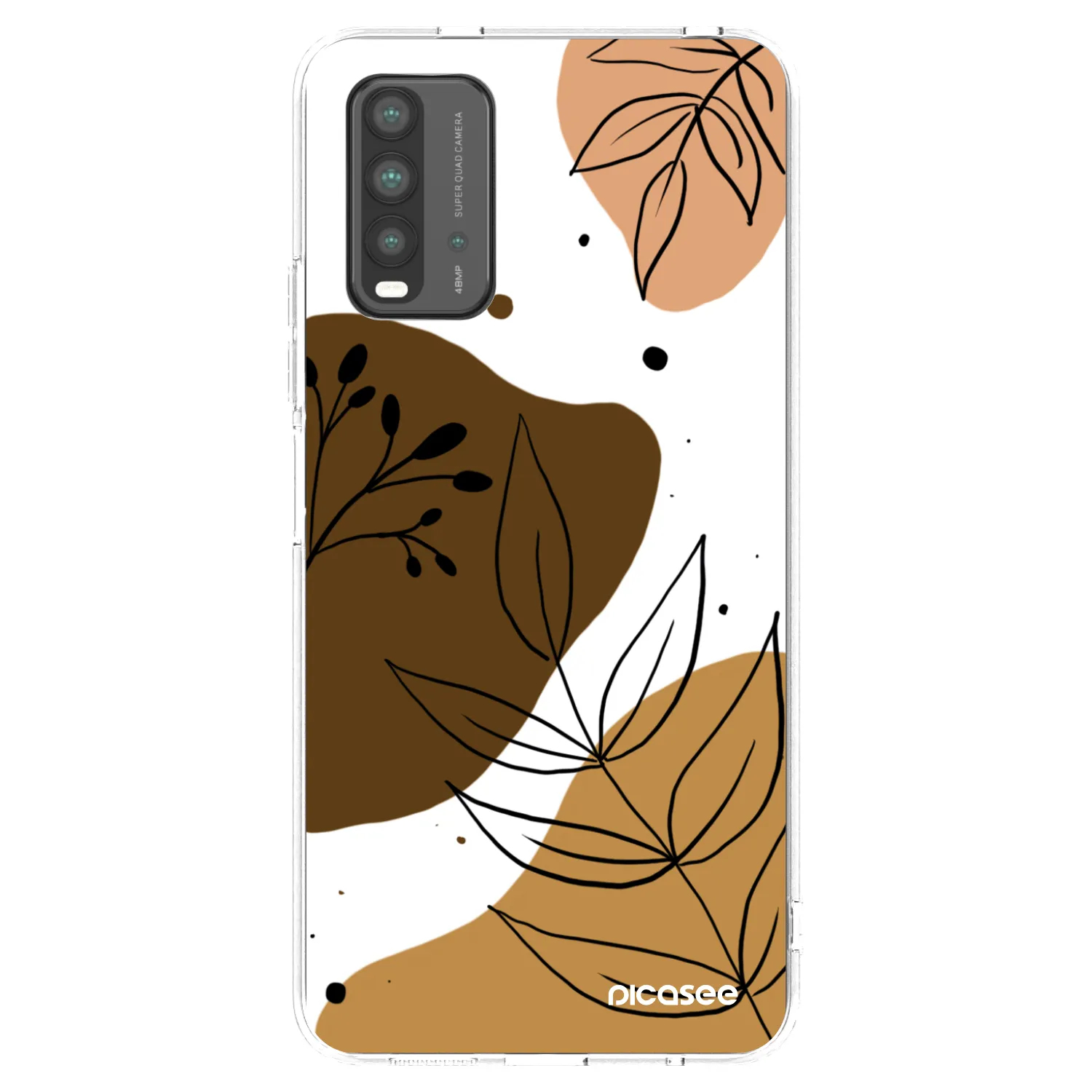 Picasee silikonski črni ovitek za Xiaomi Redmi 9T - Boho style