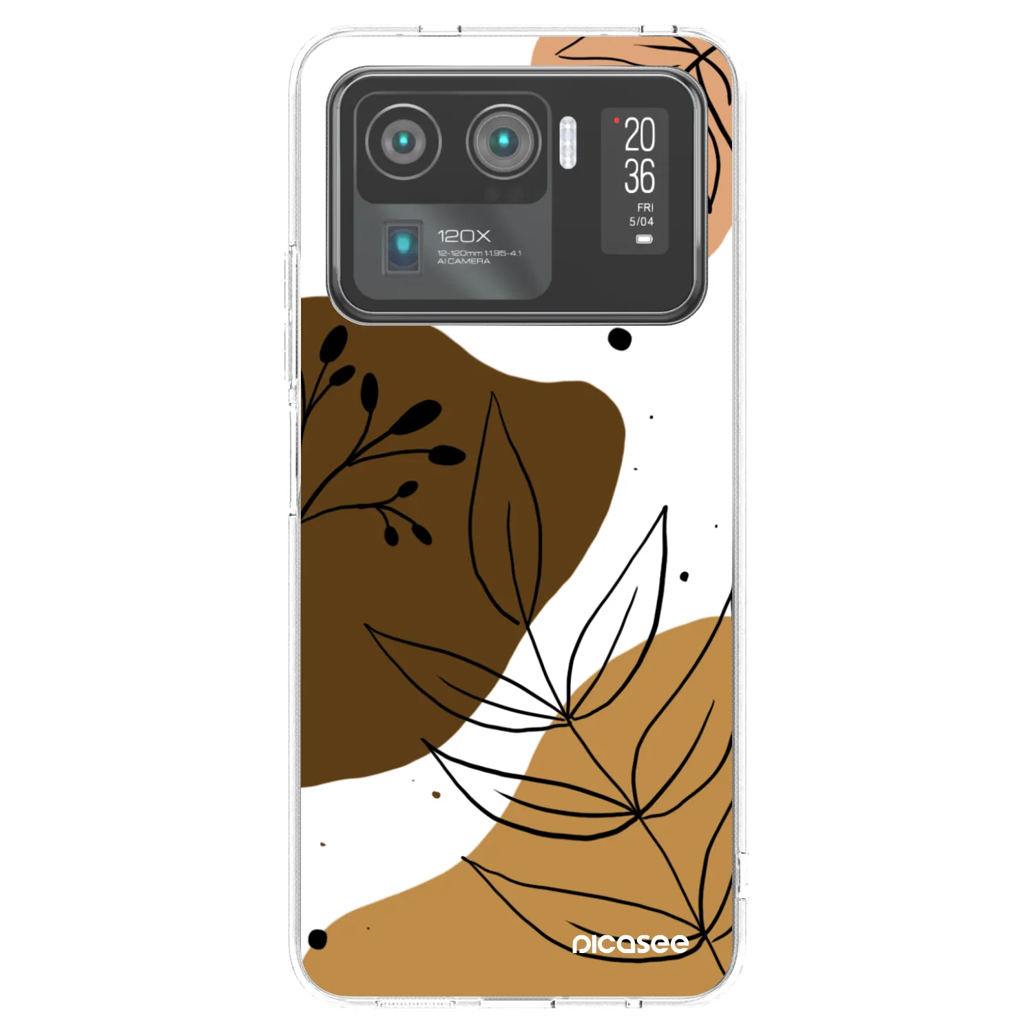 Picasee silikonski prozorni ovitek za Xiaomi Mi 11 Ultra - Boho style
