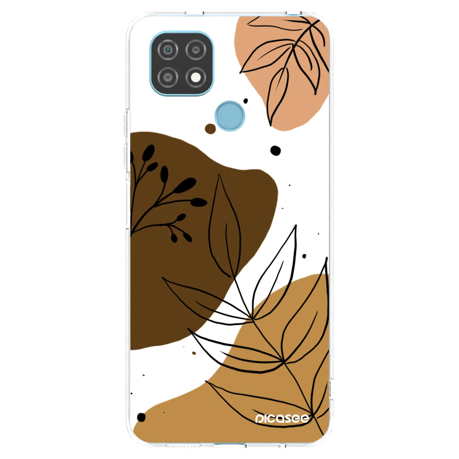 Picasee silikonski prozorni ovitek za Realme C21 - Boho style