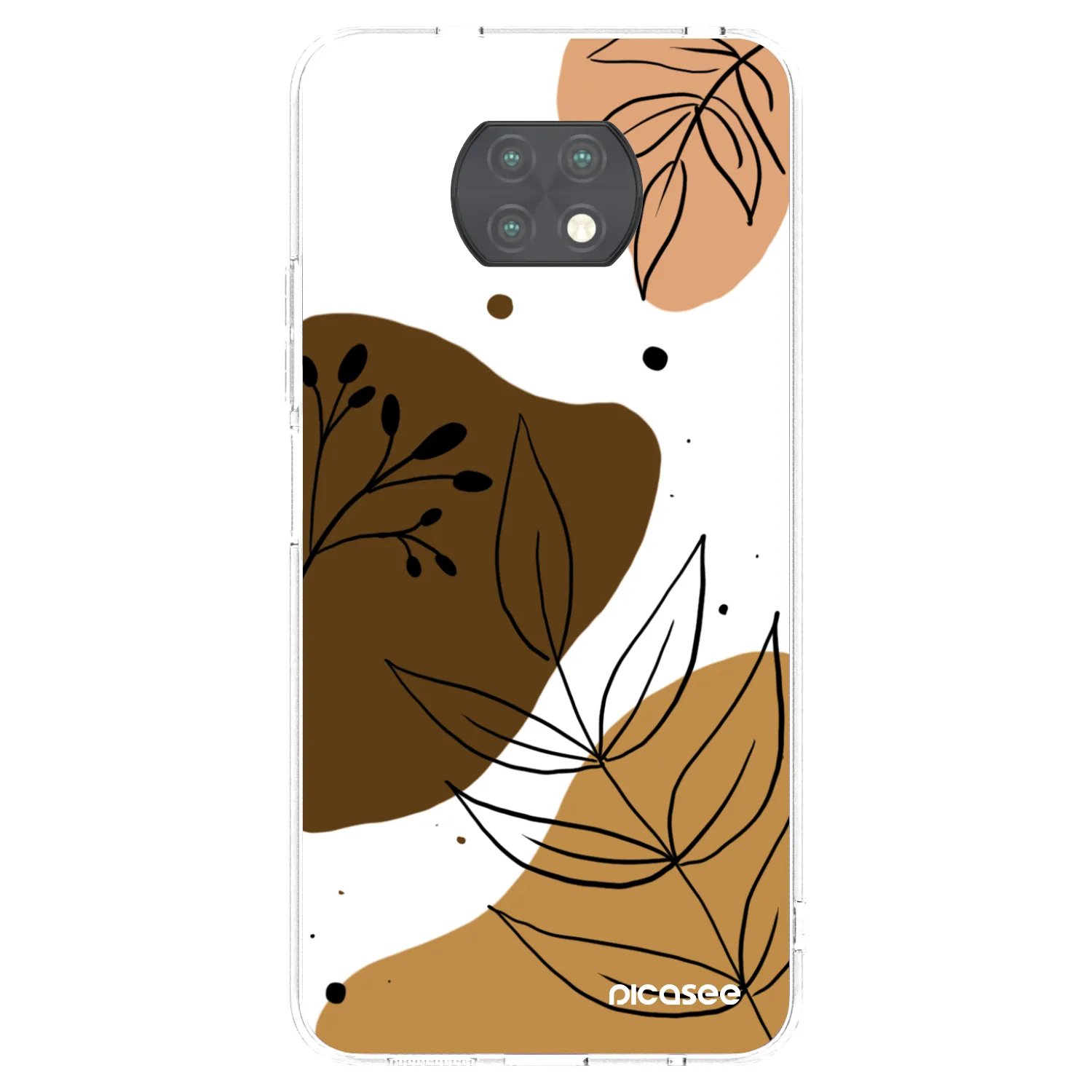 Picasee silikonski prozorni ovitek za Xiaomi Redmi Note 9T - Boho style