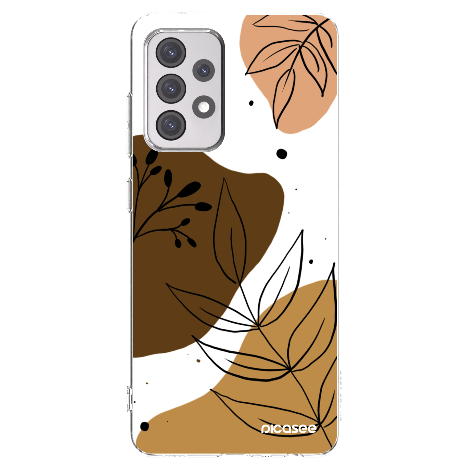 Picasee silikonski prozorni ovitek za Samsung Galaxy A52s 5G A528B - Boho style