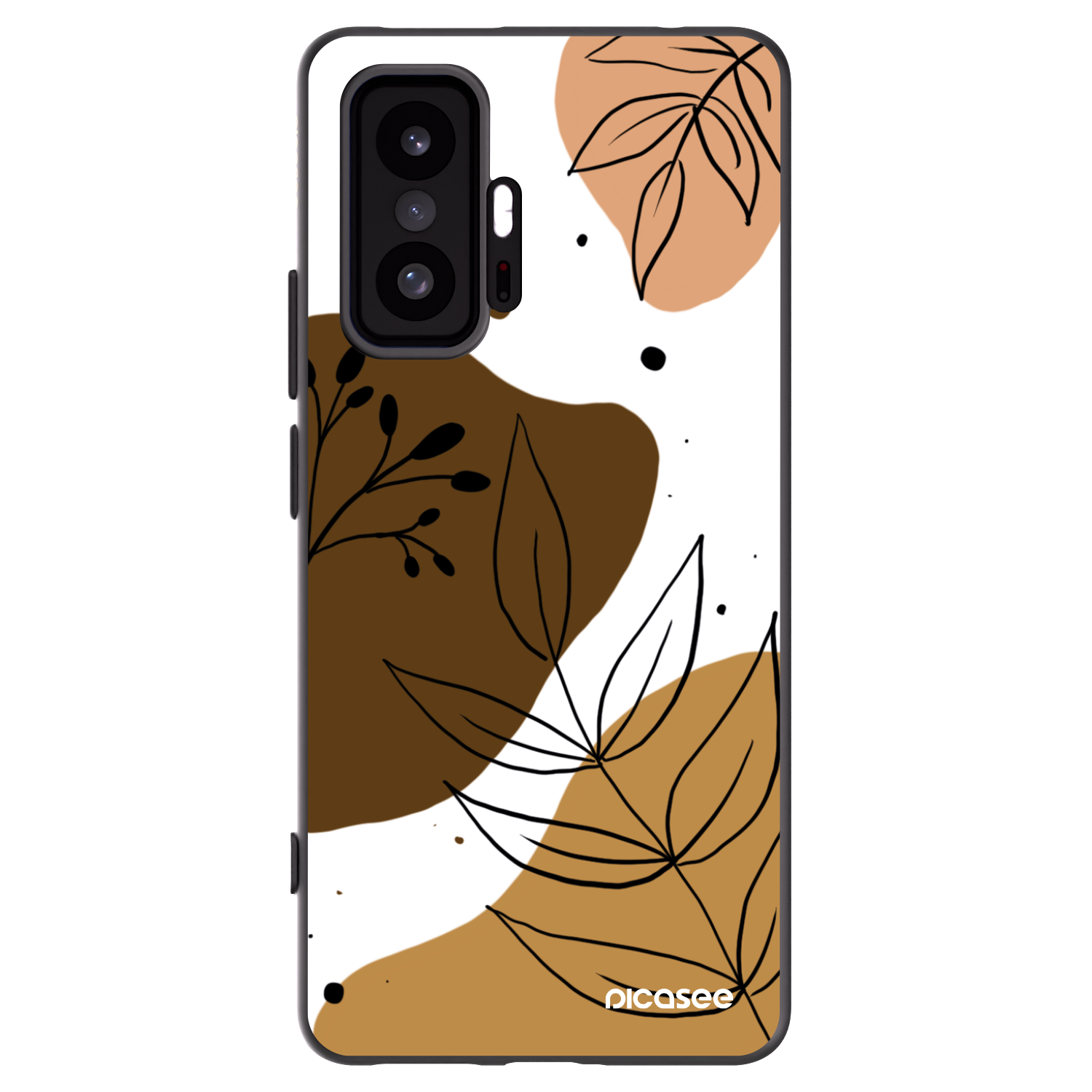 Picasee silikonski črni ovitek za Xiaomi 11T Pro - Boho style