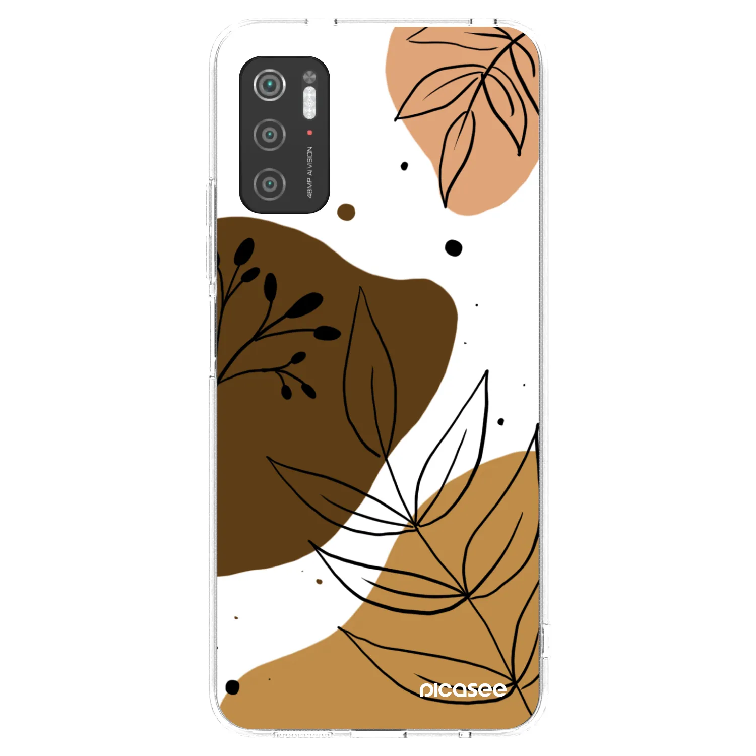 Picasee silikonski prozorni ovitek za Xiaomi Poco M3 Pro 5G - Boho style