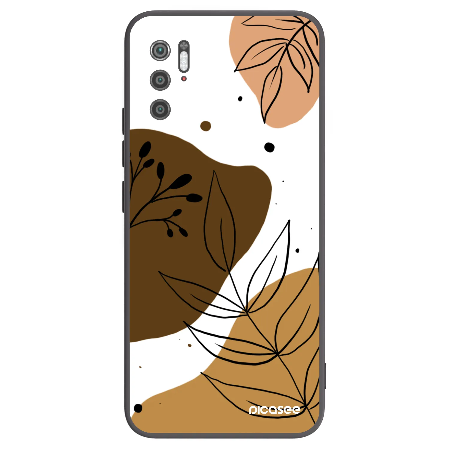 Picasee silikonski črni ovitek za Xiaomi Poco M3 Pro 5G - Boho style