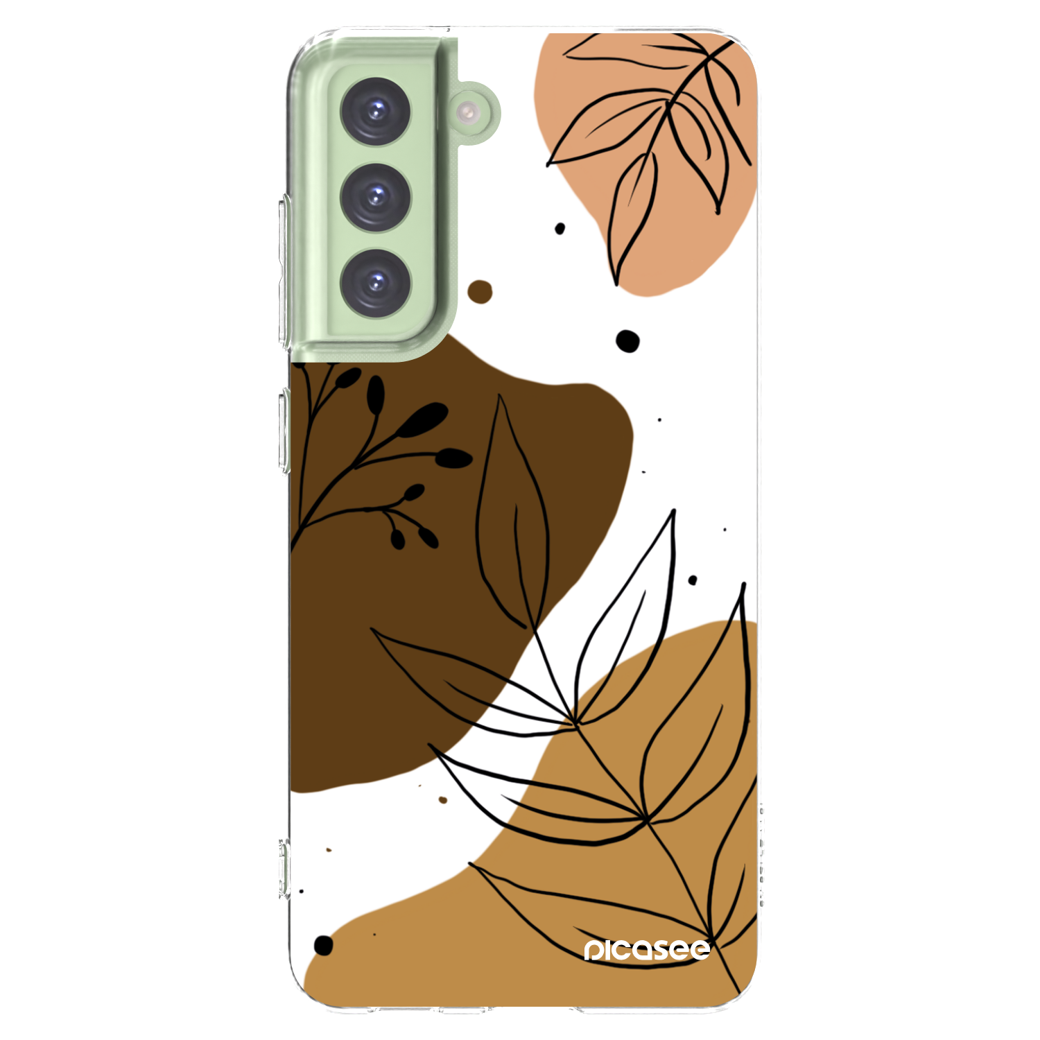 Picasee silikonski prozorni ovitek za Samsung Galaxy S21 FE 5G - Boho style